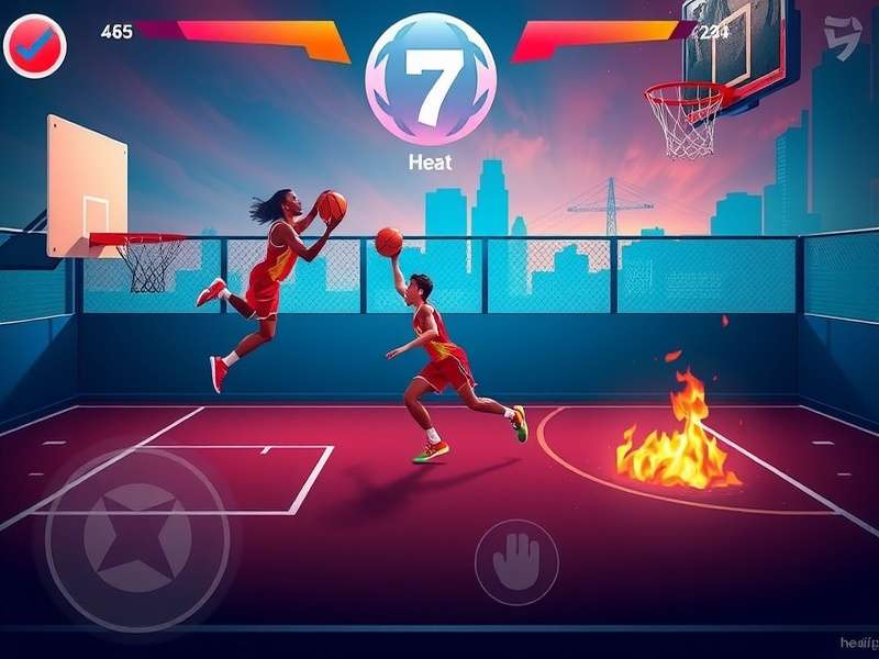 Dunk Dreamers in-game action